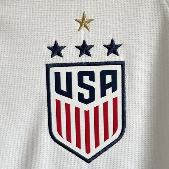 Nike USA Soccer Jersey 2019 White Men's Size Small Stadium Home 4 Stars NWT - Picture 4 of 16